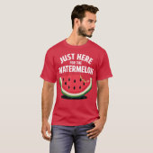 スイカ フルーツ - プリント 2 Tシャツ (正面フル)