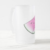 スイカ フロストグラスビールジョッキ (正面左)