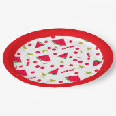 スイカ ペーパープレート (アングル)