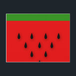 スイカ！ ポストカード<br><div class="desc">誰もがスイカを愛している…そして、私たちは南の湿度でオフにスイカ楽しむをオフに行くときカッコいいに、夏期に直接すべて取る。緑のカスタマイズ皮にあなたの名前またはモノグラムを追加して試しなさい。</div>