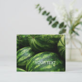 スイカ ポストカード (スタンド正面)