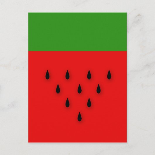 スイカ！ ポストカード (正面)