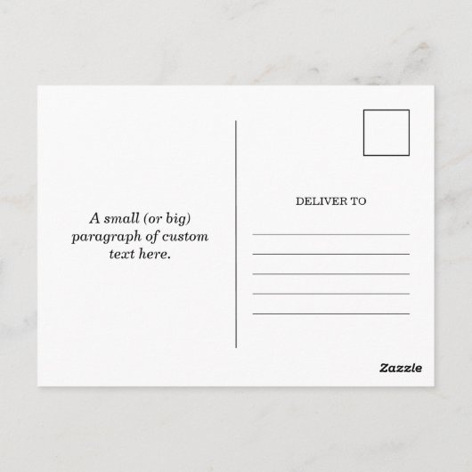 スイカ ポストカード (裏面)