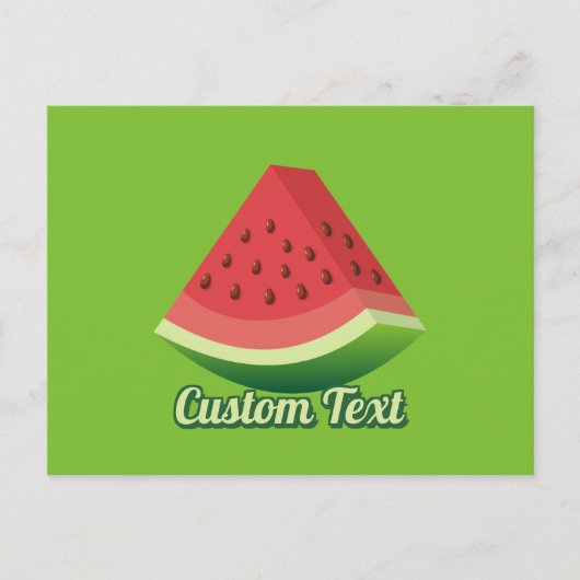 スイカ ポストカード (正面)