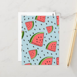 スイカ ポストカード