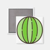 スイカ マグネット (正面/裏面)