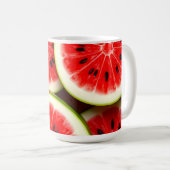 スイカ・マグ コーヒーマグカップ (正面右)