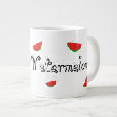 スイカ・マグ ジャンボコーヒーマグカップ (正面右)