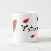 スイカ・マグ ジャンボコーヒーマグカップ (正面)