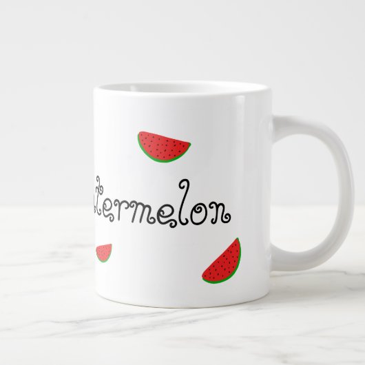 スイカ・マグ ジャンボコーヒーマグカップ (右)