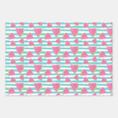 スイカ ラッピングペーパーシート (正面3)