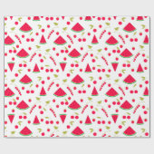 スイカ ラッピングペーパー (フラット)