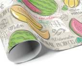 スイカ ラッピングペーパー (ロールコーナー)