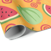 スイカ ラッピングペーパー (ロールコーナー)