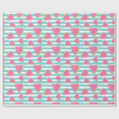 スイカ ラッピングペーパー (フラット)