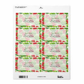 スイカ ラベル (フルシート)