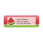 スイカ ラベル (正面)