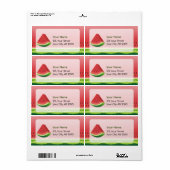 スイカ ラベル (フルシート)