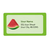 スイカ ラベル (正面)