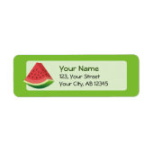 スイカ ラベル (正面)