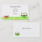 スイカ 名刺 (正面/裏面)