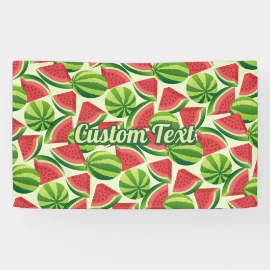 スイカ 横断幕 (横)