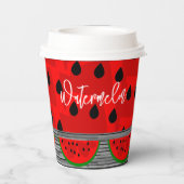 スイカ 紙コップ (裏面)