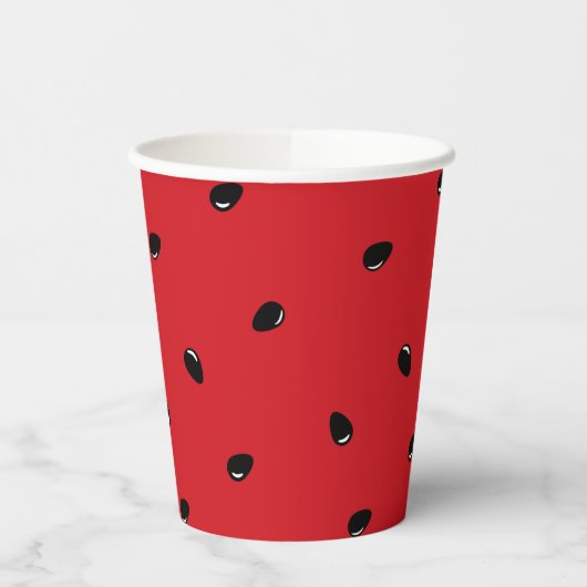 スイカ 紙コップ (左)