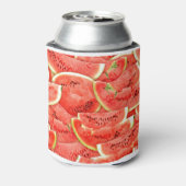 スイカ 缶クーラー (缶裏面)