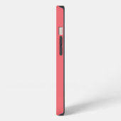 スイカ、花、パレスチナの文字 Repeat iPhoneケース (左側面)