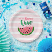 スイカ、1つのメロン招待状紙プレート ペーパープレート (パーティー)