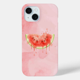 スイカ iPhone 15ケース