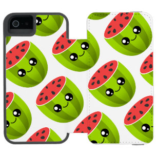 スイカ iPhone SE/5/5sウォレットケース