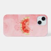 スイカ iPhone 15ケース (裏面横)
