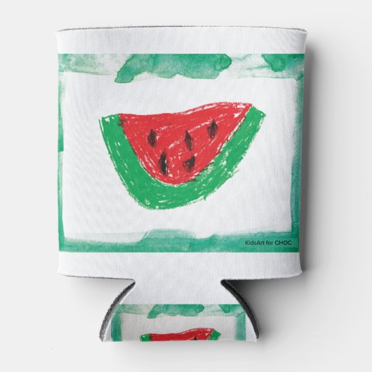 スイカ – Kids Art for CHOC 缶クーラー (正面)