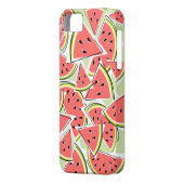 スイカiPhoneケース緑 Case-Mate iPhoneケース (裏面左)