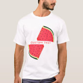 スイカTシャツカスタムトレックス名 Tシャツ (正面)