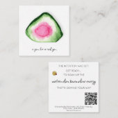 *~*スイカTOURMALINE AP64フラットノートカード ノートカード (正面/裏面)