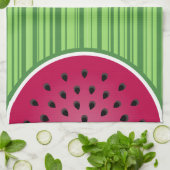 スイカWedgies キッチンタオル (折り畳み)