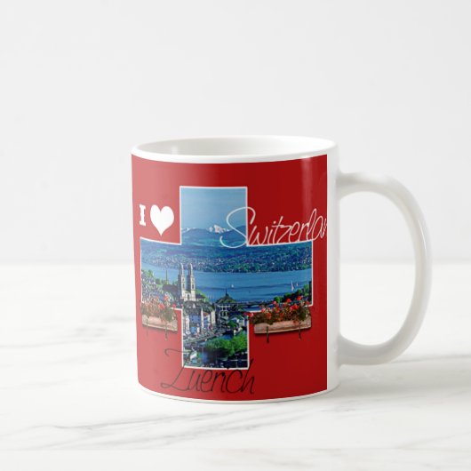 スイスが大好き コーヒーマグカップ (右)