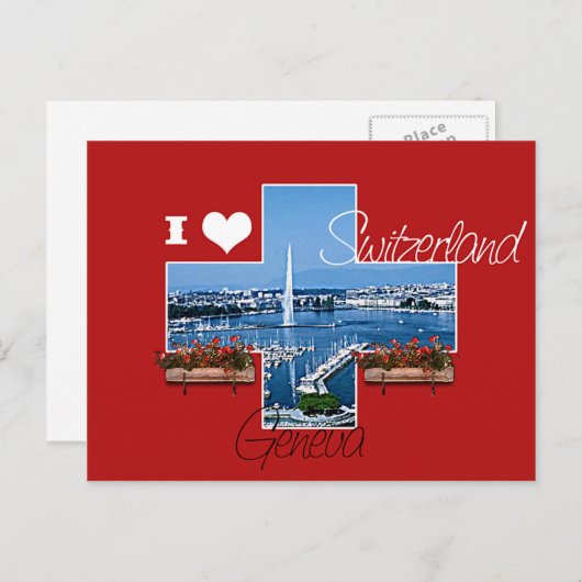 スイスが大好き ポストカード (正面/裏面)