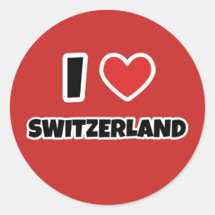 スイスが大好き ラウンドシール