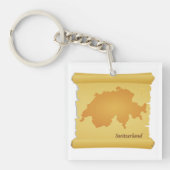 スイスが議会に出席している キーホルダー (正面)