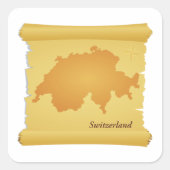 スイスが議会に出席している スクエアシール (正面)