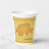 スイスが議会に出席している 紙コップ (正面)