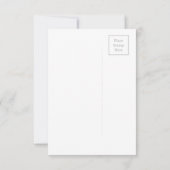 スイスでのヴィンテージ鉄道の休暇 カード (裏面)