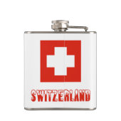 スイスとスイス国旗のカスタマイズ商品 フラスク (裏面)