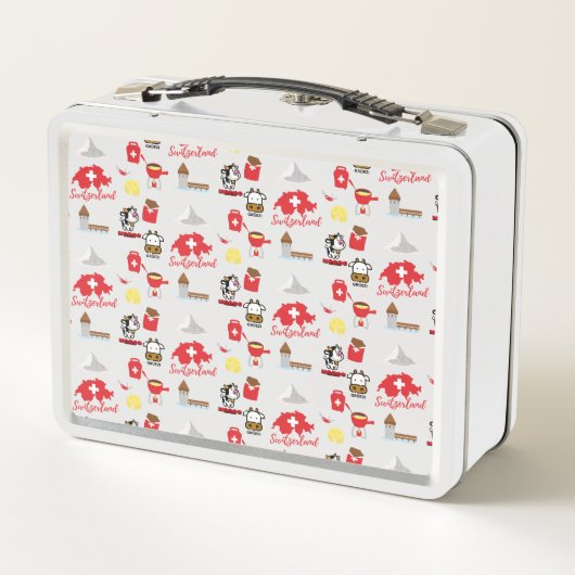 スイスのお土産アイコン メタルランチボックス (裏面)