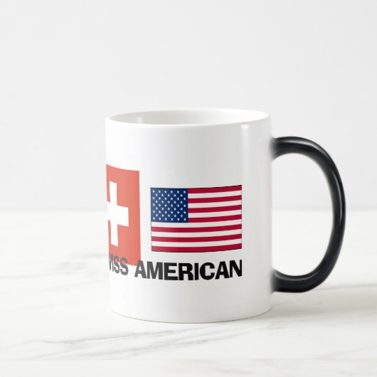 スイスのアメリカ人 モーフィングマグカップ (右)