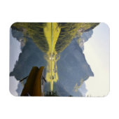 スイスのアルパインマウンテンレイク マグネット (横)